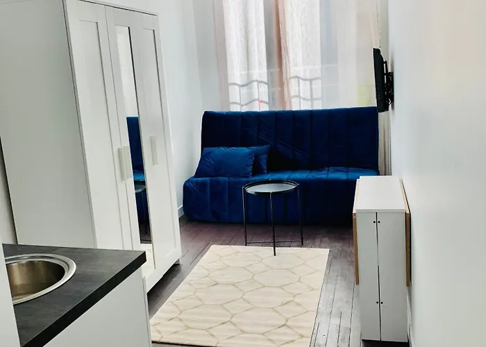 Studio Cosy Wifi Terrasse Chu-Cite Administrative-Primrose